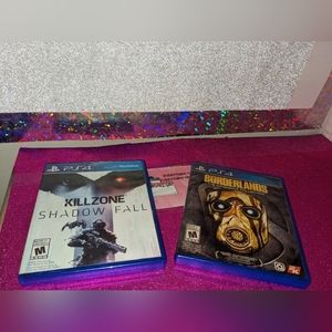 KILLZONE Shadowkill and Borderlands PS4